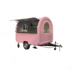 YY-FR250WB Mobile Ice cream food cart / Hot dog cart / bread food trailer for sale
