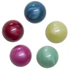 Unique Factory Price Colored Flat Back Non Hot Fix Pearl Rhinestone
