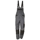 Industrial flexible canvas men workwear bib pants