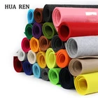 High quality manufacturer wholesale colorful 3mm pet polyester needle punched nonwoven fabric felt