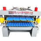 Concrete Color Roof Tile Sheet Double Deck Roll Forming Machine