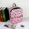 2018 New Fashion Geometric High School Backpack girl's Travel Bag Purse and Handbag for teens