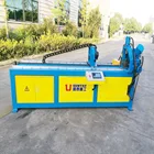 Square air duct making machine ,have angle steel flange forming production line
