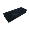 The Square Luxurious Black Velvet Wrapped Plastic Pen Box