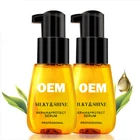 OEM Hair Care Pure Natural Professional Argan Product Golden Hair Oil