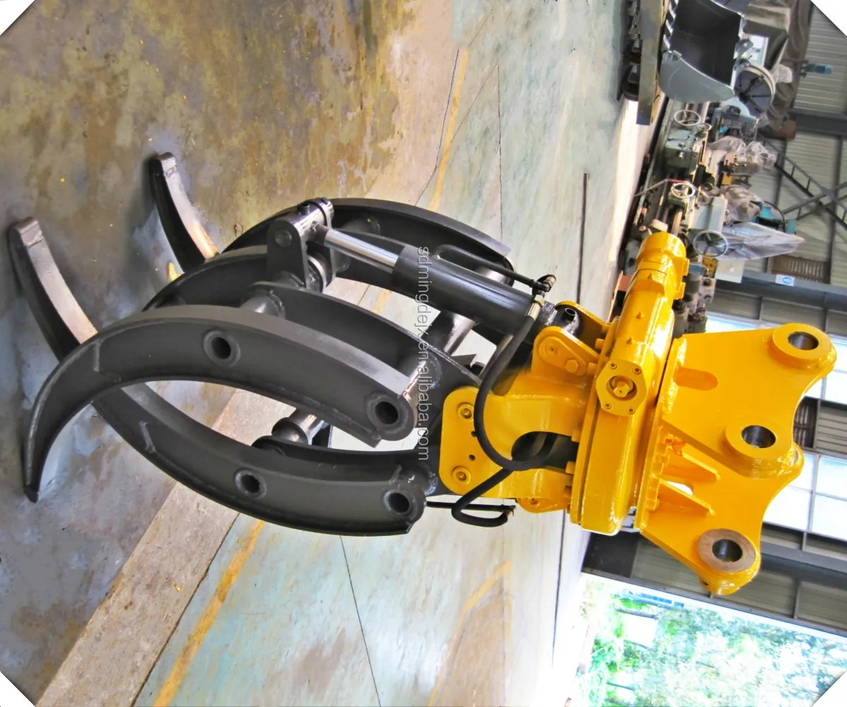 Excavator Hydraulic Clamp Rotating Grapples Log Grapple Buy Excavator