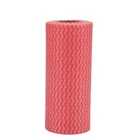 Colorful spunlace nonwoven household kitchen cleaning wipers