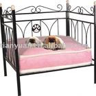 High quality factory wrought iron pet bed manufacturer