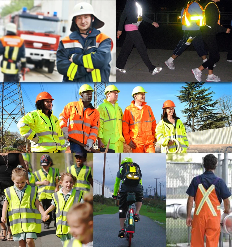 S006A Hot Selling Fast Delivery Reflective LED Running Vest Wholesale In China