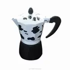 no electrical good quality and cheap price LFGB aluminum coffee pot with cow design