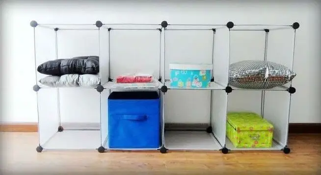 Hot sale Square Storage Cabinet, White