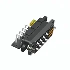 Rectangular connector curved needle welding MSD-28Z Floating installation Power plug UPS power connector