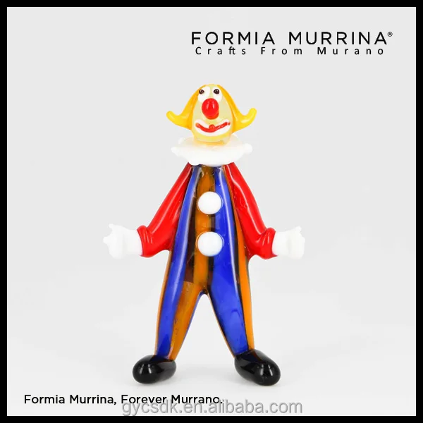funny gifts creative gift ideas glass clown murano glass figures