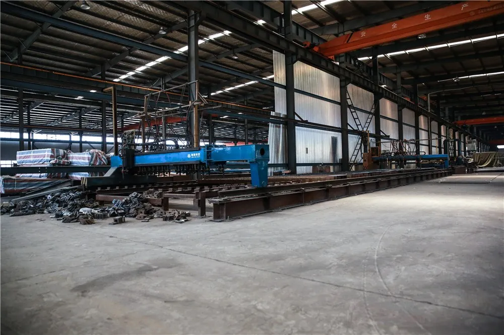 steel structure large span prefabricated construction warehouse building for sale
