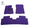 China PVC Coil Car Floor Mat/PVC Wire Ring Carpet wire loop 3pcs full set pvc coil car mat