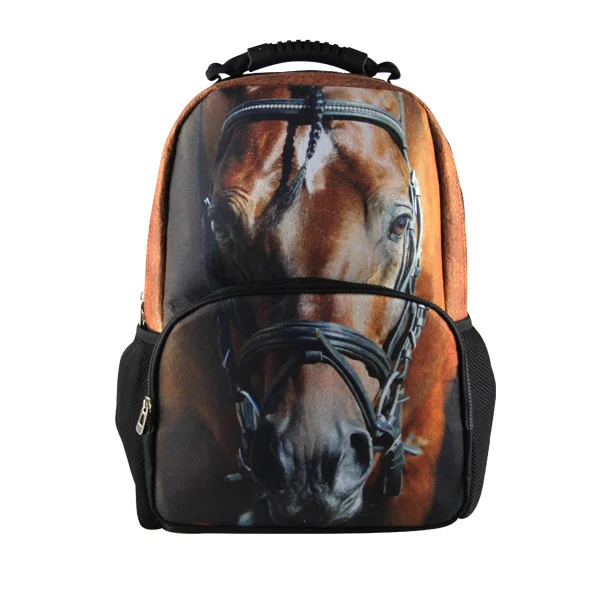 sac a dos ecole cheval