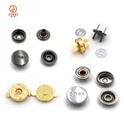 Custom metal 4 parts clothing snap fastener/button