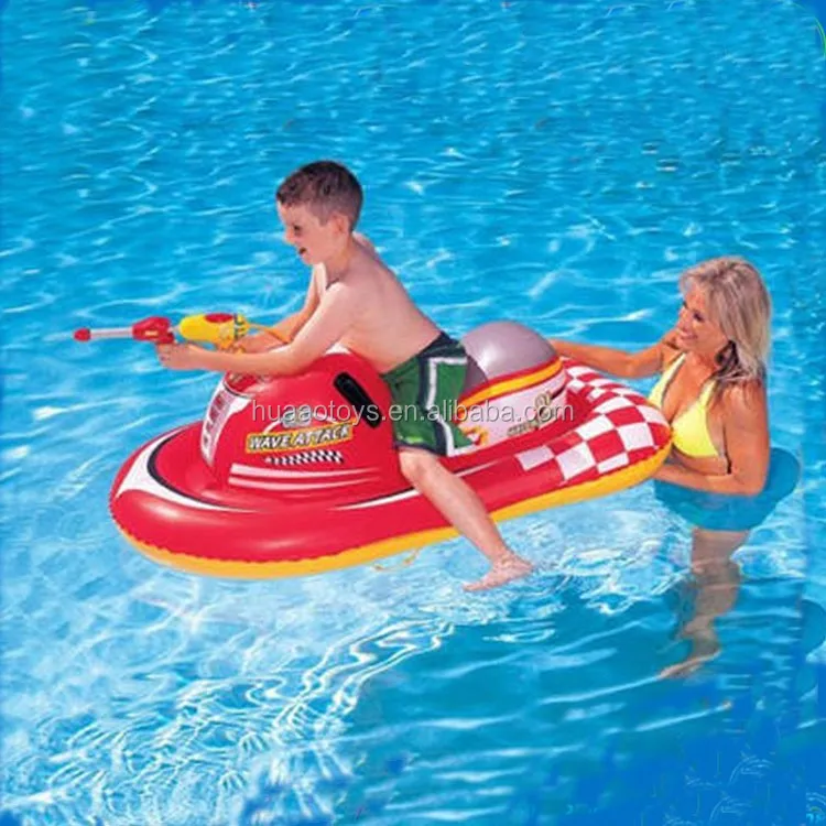 blow up jet ski for pool