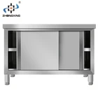Stainless Steel Hotel Kitchen Work Table