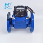 50mm-300mm Impeller Flow Meter Cast Iron Woltman Water