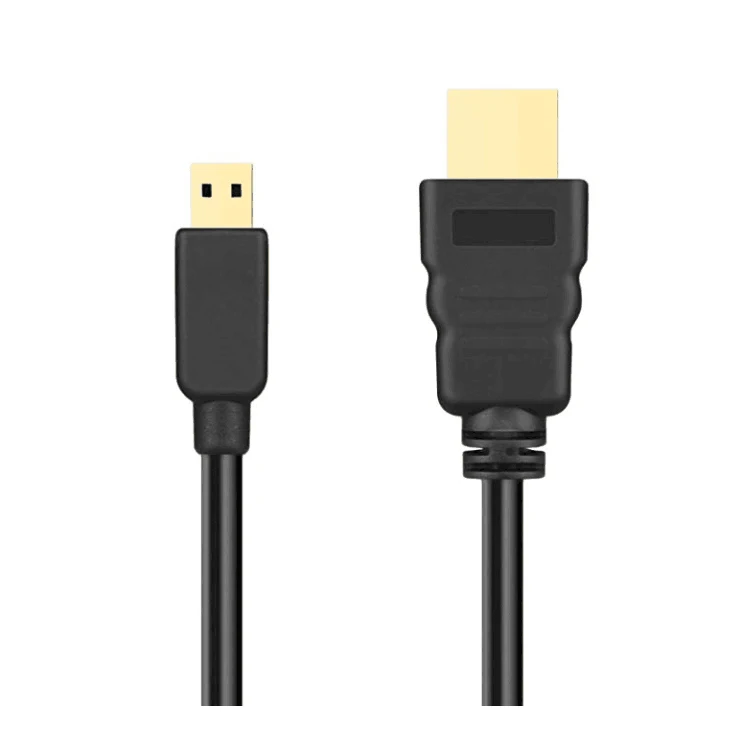 15 FT New Premium Ultra High Speed 4K micro HDMI to HDMI Cable with Ethernet Black - idealCable.net