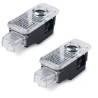 LED Logo Door Projectors for Audi A4 B6 B8 B7 A6 C5 C6 C7 A3 A5 Q3 Q5 Q7 TT Courtesy Ghost Shadow Welcome Light Car Lamp