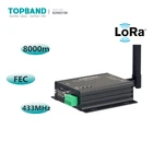 rf DTU Transceiver 8km FEC Wireless uhf Module iot devices LoRa DTU 433MHz SX1278 RS485 RS232 Interface