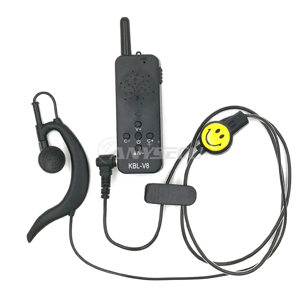 ANYSECU KBL-V8 Mini 2 way radio UHFz 1 W di Potenza per Hotel/Ristorante/Club uso Conveniente - ANKUX Tech Co., Ltd