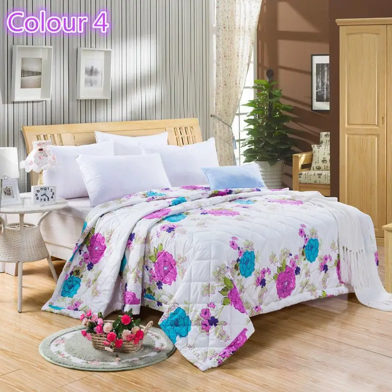 2016 lovely Cartoon Style summer Comforter quilts blanket/pink Smile design/twin full queen king size quilts