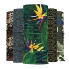 Multi-Functional Biker Bandannas Cool Head Custom Print Microfiber Bandanas