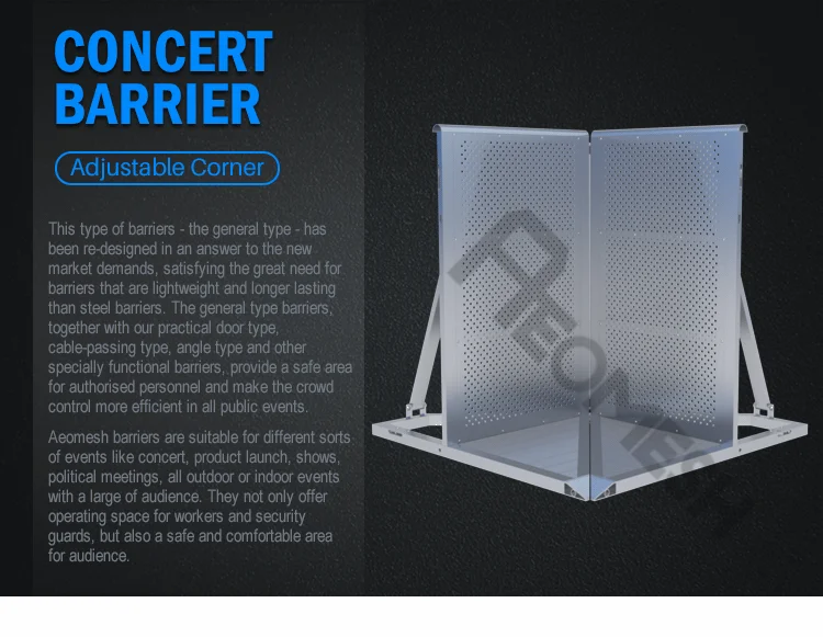 Project in Hongkong Crowd Control barrier