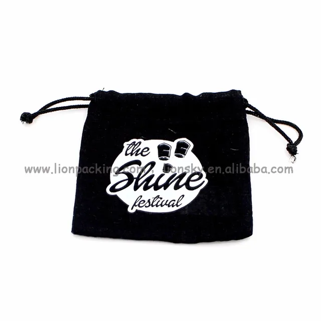 cosmetics make up jewelry pouch cotton cloth drawstring bag