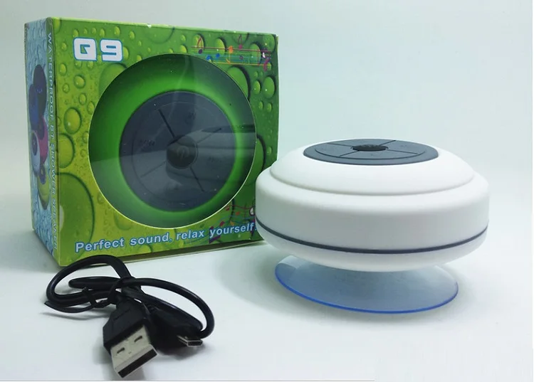 Q9 Waterproof Card Function Bathroom Wireless Led Light Speakers - ANKUX.COM