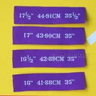 free sample high density custom woven care label for clothing