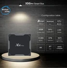 Smart best 4K android Octa Core tv box digital satellite receiver