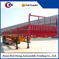 3 Axles 40 Feet Flat Container