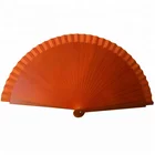 Custom print on wooden rib handheld painted folding fan as souvenir