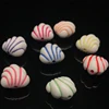 acrylic shell beads washed beads for jewelry making