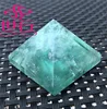 natural green fluorite pyramid wholesale green quartz crystal pyramid donghai