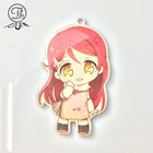Custom Pvc 2D Offset Full Color Printing Keychain