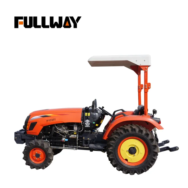 Fullway 80hp الزراعية 4x4 عجلة جرار زراعي رخيص