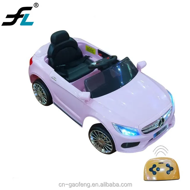 2018 popular remote control electric kids toy car for 1-7 years old children