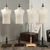 XINJI Wholesale Man Mannequin Props Half Body Torso Male Suit Display Rack Men's Fabric Mannequins