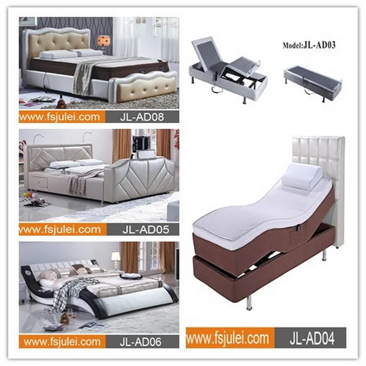 Electric Bed Remote Control Vibrating Massage Bed Adjustable Electric