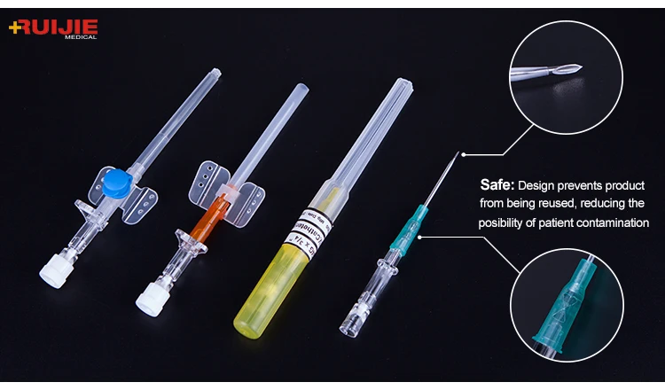 color of iv catheter