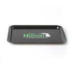 18x13 cm cheap non-slip unbreakable oblong melamine tray for tip with custom design artwork