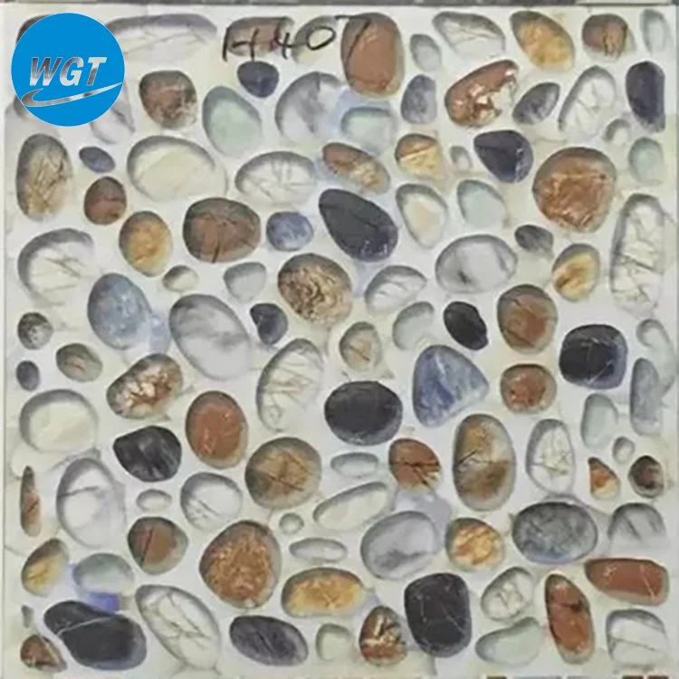 40x40 Ceramic cobblestone non-slip balcony floor tiles