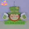Brand new wooden traditional Christmas decorations with ncustomize W09D015