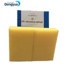 Non-toxic Clean Dishes/Bowl Bulk Industrial Dish Raw Material Pad Foam Kitchen PU Cleaning Sponge