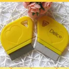 Free samples lice combs new design shape human hair combs